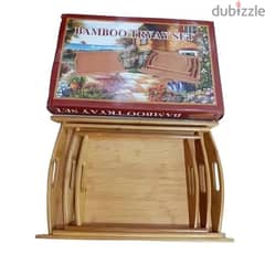 Wooden Tray x3 0