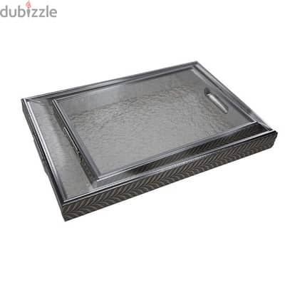 Silver Tray x2