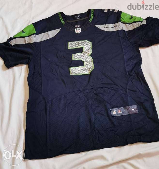 NFL Nike Sea Hawks Jersey 0