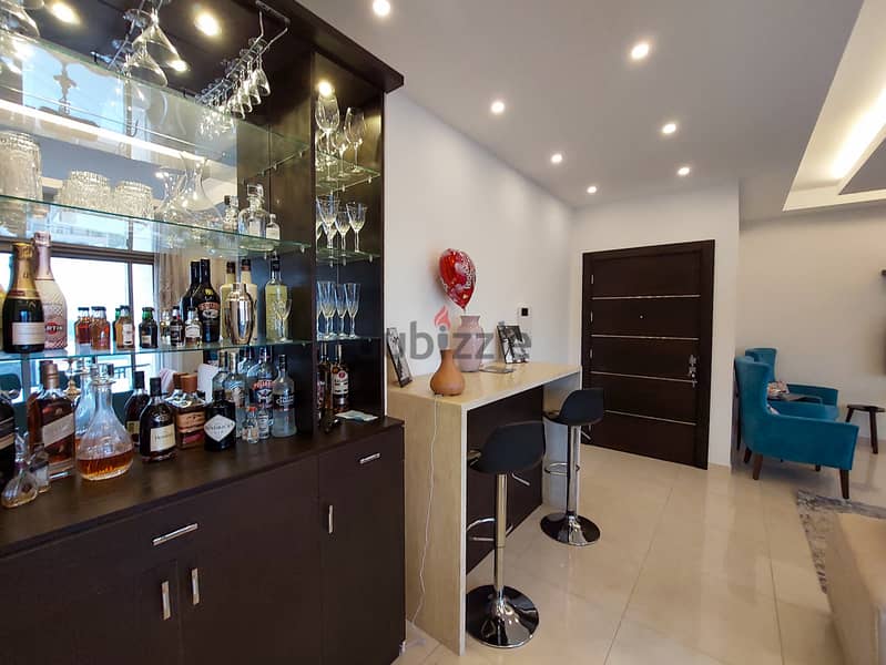 145 SQM Furnished Apartment in Qornet Chehwan, Metn with Mountain View 6