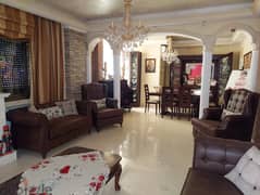 220 SQM Furnished Apartment in Mazraat Yachouh with Sea View & Terrace