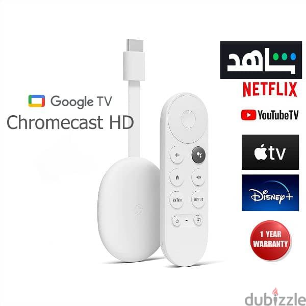 Google chromecast HD 2