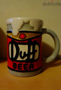 Kinnerton "The simpsons Duff Beer" mug