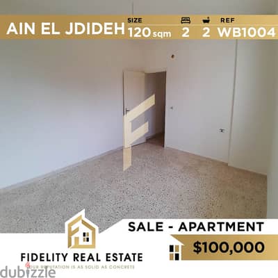 Apartment for sale in Ain El Jdideh WB1004