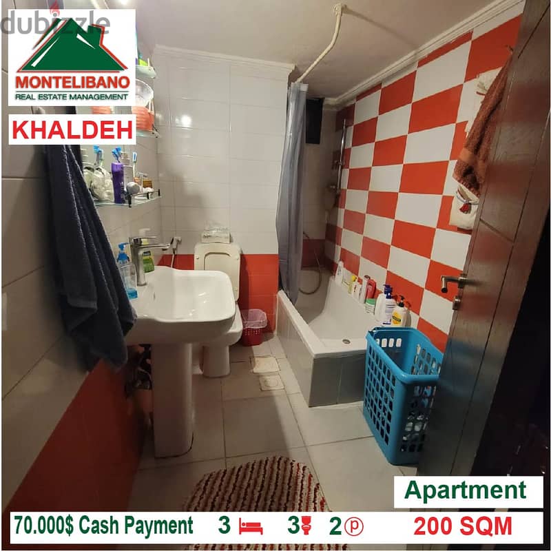 70,000$!! Apartment for sale located in Khaldeh 5