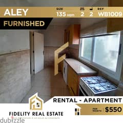 Apartment for rent in Aley - Furnished WB1009