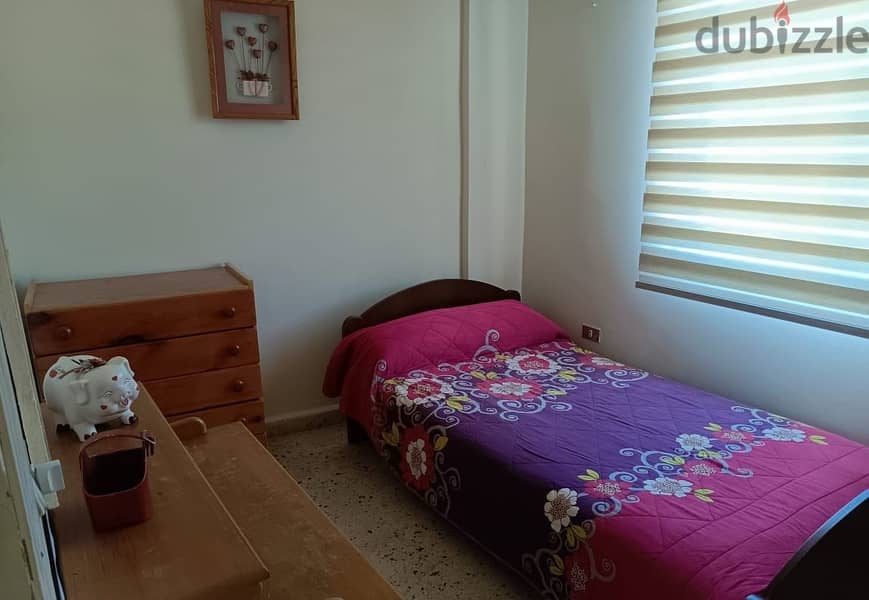 FURNISHED apartment for rent in AMCHIT/JBEIL, with a mountain view. 13