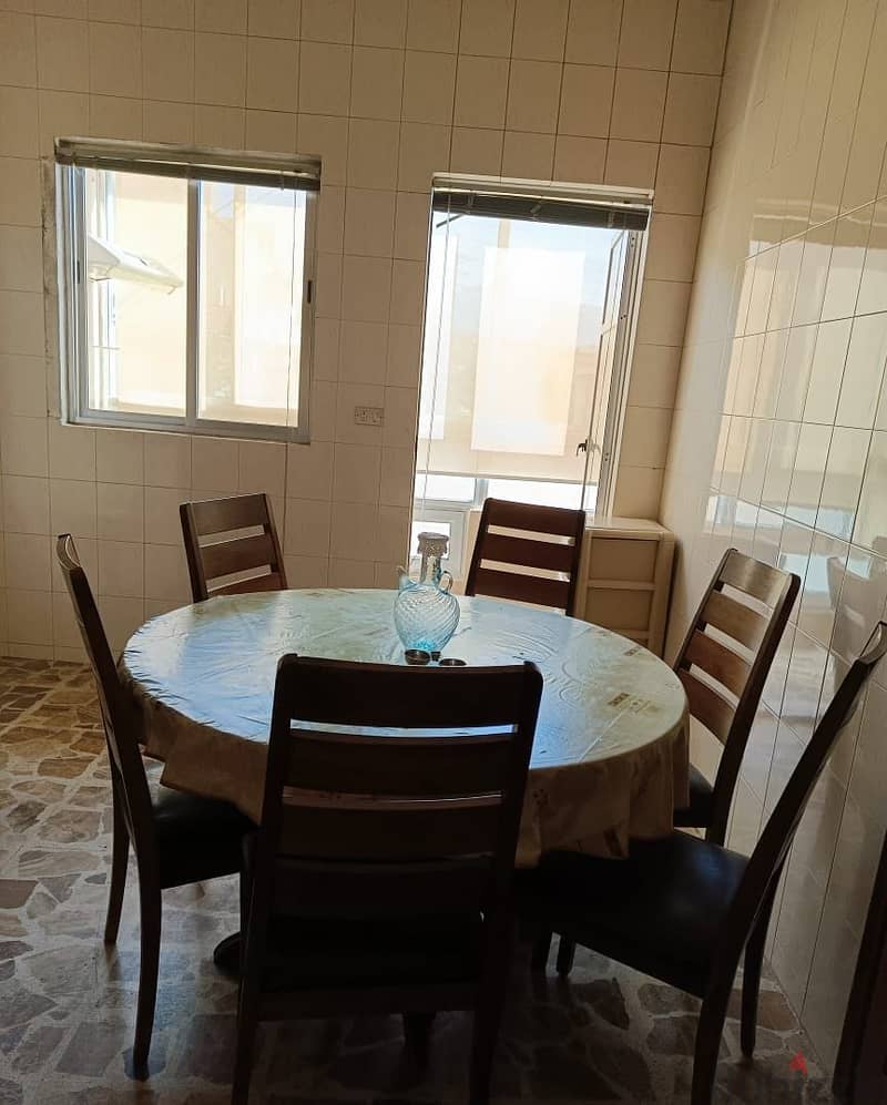 FURNISHED apartment for rent in AMCHIT/JBEIL, with a mountain view. 1