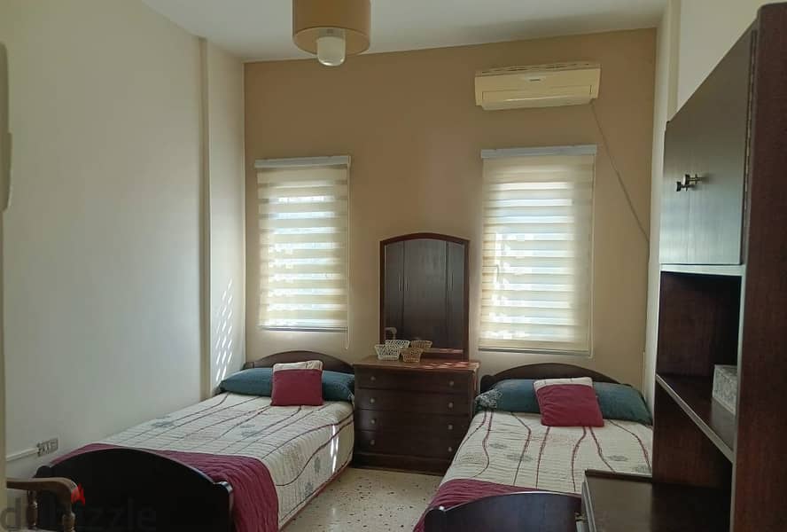 FURNISHED apartment for rent in AMCHIT/JBEIL, with a mountain view. 6