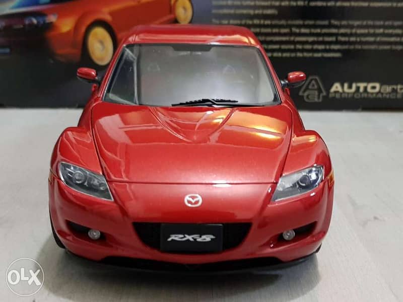 1/18 Autoart Mazda RX-8 diecast model car 0