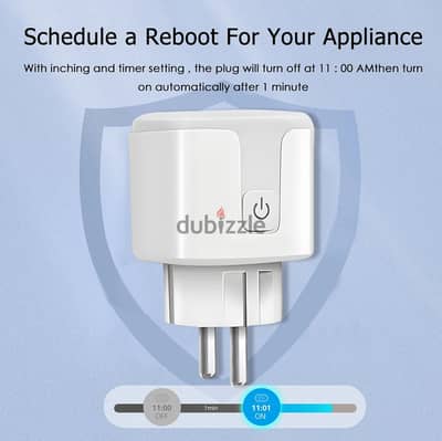 Tuya Smart Plug with Power Monitoring 16A