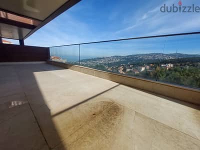 240 SQM New Apartment in Qornet El Hamra, Metn with View & Terrace