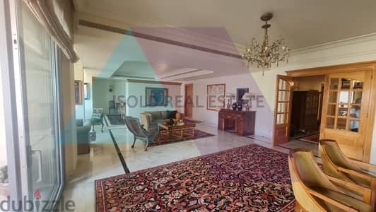 Luxurious decorated 500 m2 apartment for sale in Ras Beiruth/Bliss