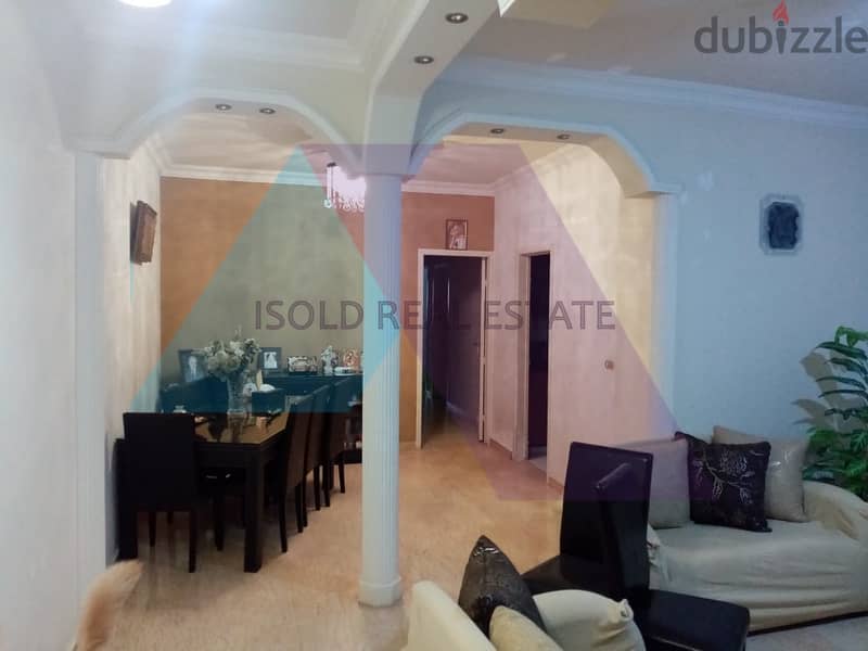 A furnished 130 m2 apartment for sale in Fanar 3