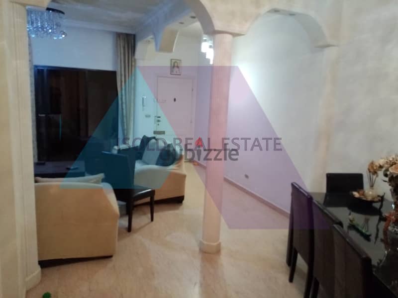A furnished 130 m2 apartment for sale in Fanar 4