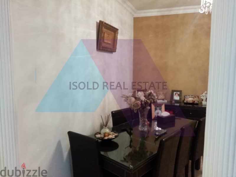 A furnished 130 m2 apartment for sale in Fanar 7