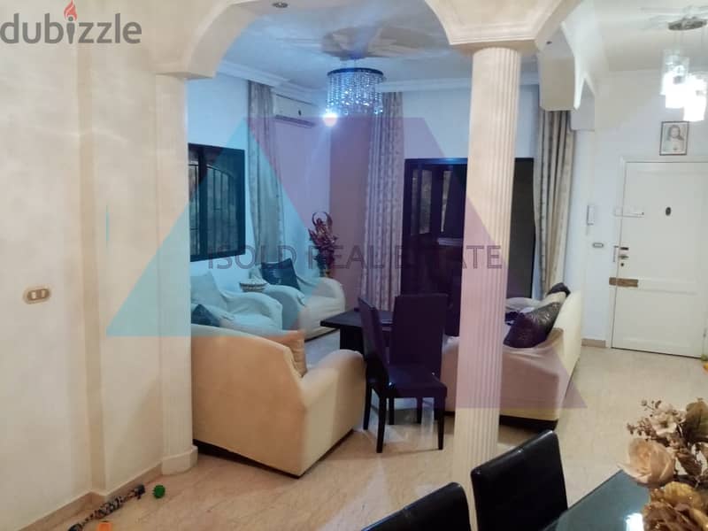 A furnished 130 m2 apartment for sale in Fanar 8