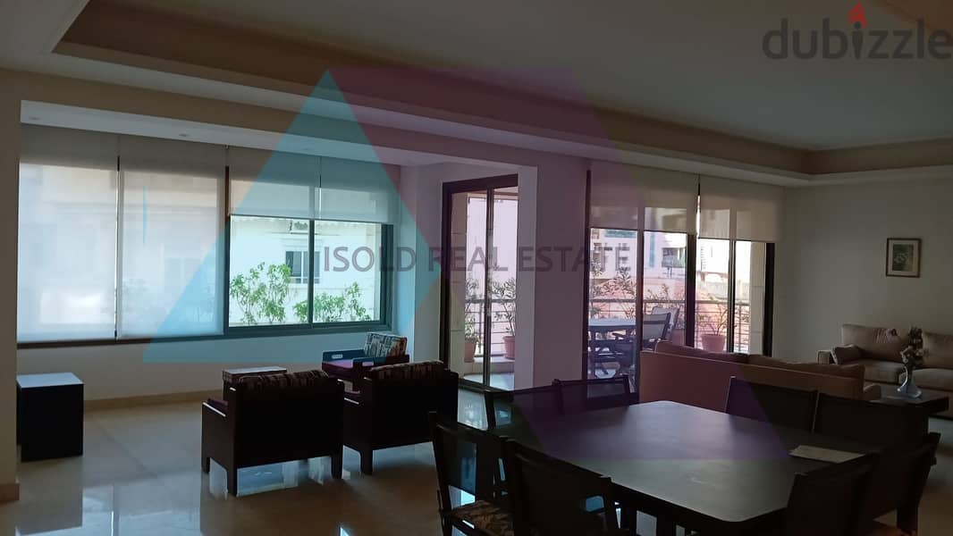 A furnished 265 m2 apartment for rent in Achrafieh 1