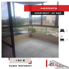 150 $ Furnished Chalet for rent in Aannaya 65 sqm ref#wt80109