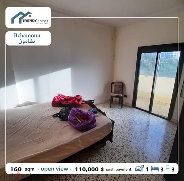apartment for sale in bchamoun شقة للبيع اول بشامون دقيقة من الساحة 5