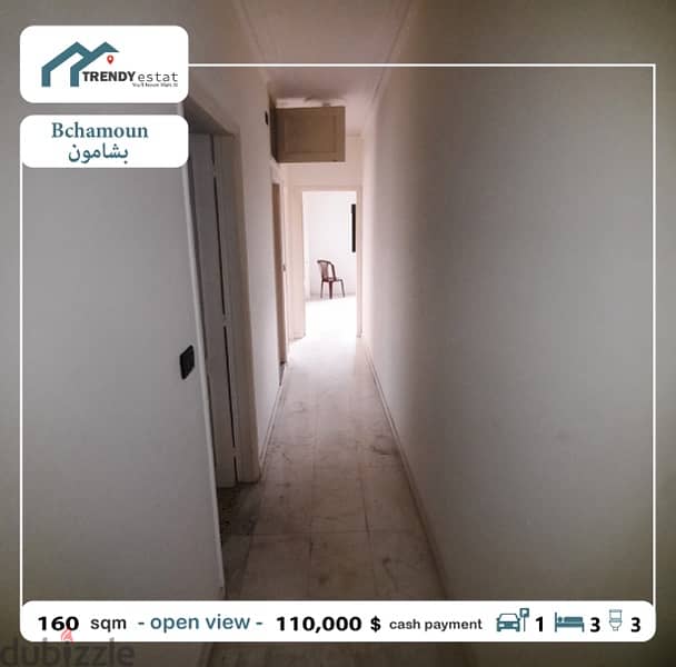apartment for sale in bchamoun شقة للبيع اول بشامون دقيقة من الساحة 6