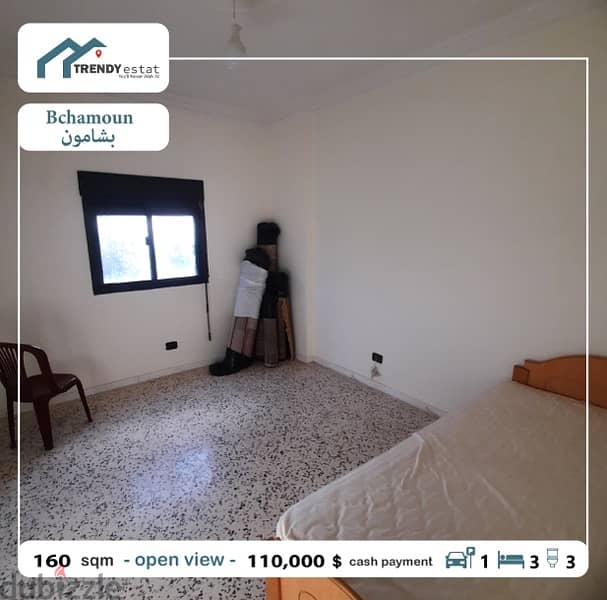apartment for sale in bchamoun شقة للبيع اول بشامون دقيقة من الساحة 11