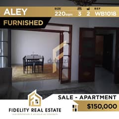 Furnished apartment for Sale in Aley WB1018