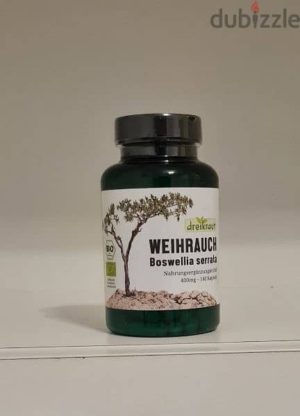 dreikraut organic frankincense extract/boswellia serrata, Supplement 0