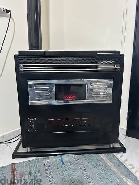 al hilal diesel stove with a fan in an excelent condition 2