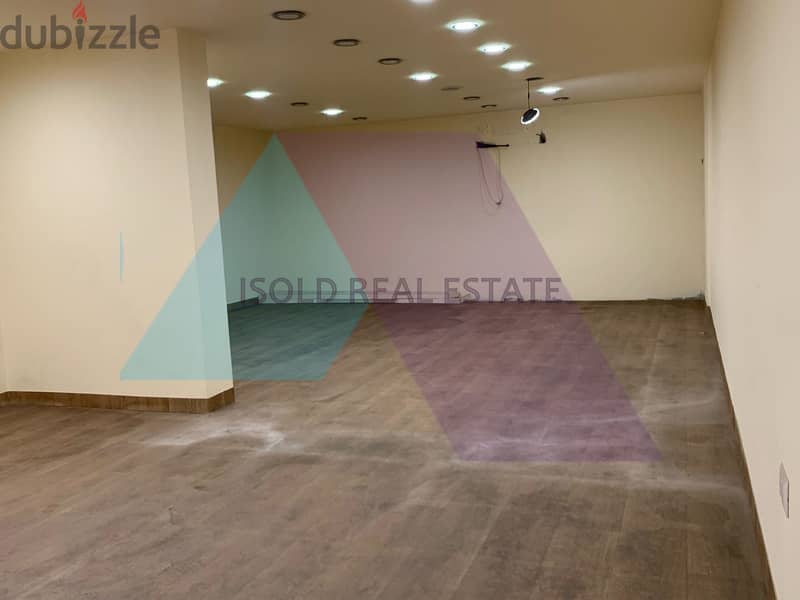 A 70 m2 ground floor store +40m2 Mezzanine for rent in Zalka 1