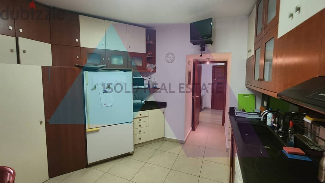 Furnished, decorated 235m2 apartment+terrace+ view for sale in Hazmieh 8