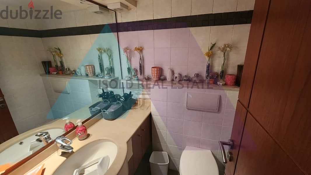 Furnished, decorated 235m2 apartment+terrace+ view for sale in Hazmieh 17