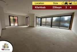 Kfarhbab 230m2 | 150m2 Terrace | Partial View | Brand New | KA | 0