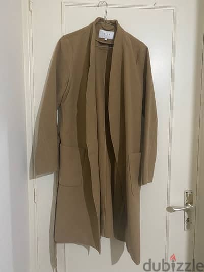 كبوت جوخ بيج- Beige long coat