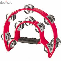Stagg TAB-1 Cutaway Tambourine - Red 0
