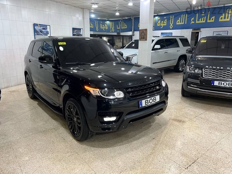 Range Rover Sport Supercharged Black Edition 1