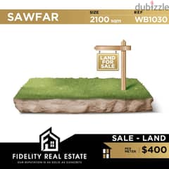 Land for sale in Sawfar WB1030 0