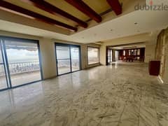 Apartment for rent in Bsalim 500m2 with an amazing view