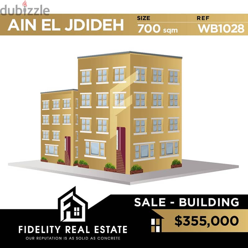 Building for sale in Ain el jdideh WB1028 0