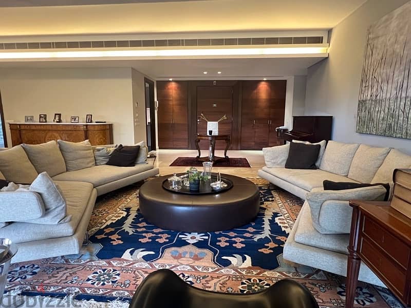 Fully Decorated apartment for sale in Rabieh 0