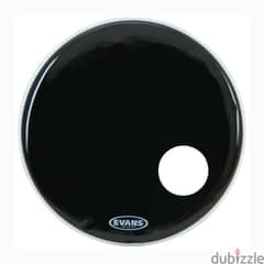 Evans BD22RB EQ3 Bass drum 22inch black 1-ply