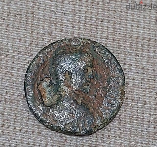 Ancient Roman  Coin for Emperor Elgabalus Byblos mint year 222 AD 1