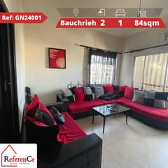 Catchy price apartment in Baouchriyeh شقة للبيع في البوشرية