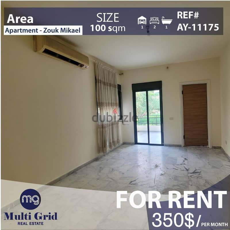 Apartment for Rent in Zouk Mikael, AY-11175, شقة للإيجار في ذوق مكايل 0