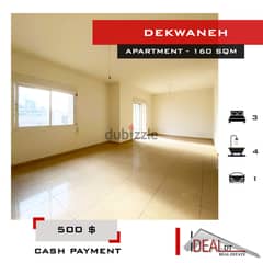 Apartment for rent in Dekwaneh 160 sqm ref#jpt22124