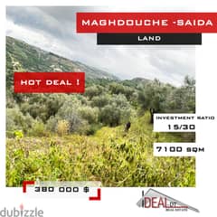 HOT DEAL ! Land for sale in Maghdouche saida 7100 sqm ref#jj26048