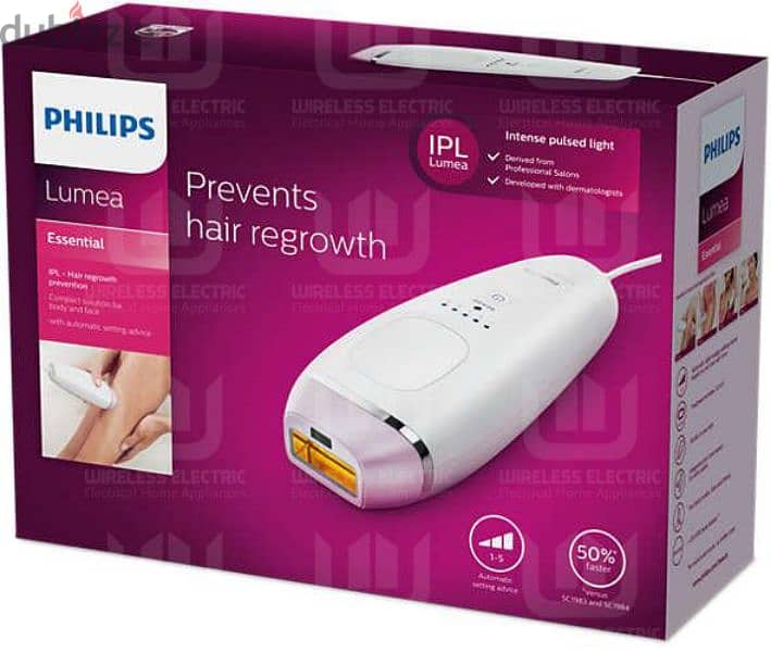 Philips IPL Hair Removal Face & Body BRI863 1