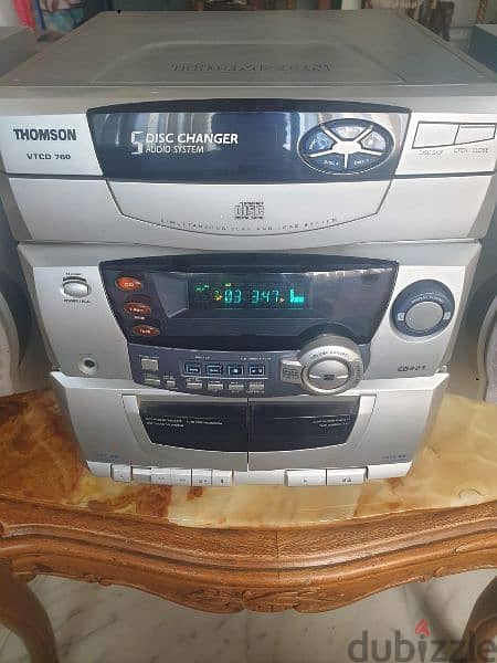 thomson stereo cd, casette, am, fm, with 2 baffles,  perfect condition 4