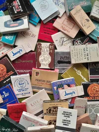 Vintage Lot of  NewYork, las Vegas, California Matches some Rare