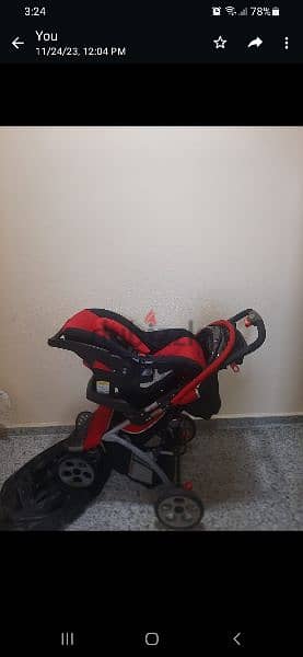 stroller+car